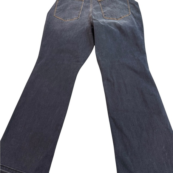 Judy Blue Size 16W Black distressed Slim Boot Cut Frayed Hem Zipper NWT - Picture 2 of 10